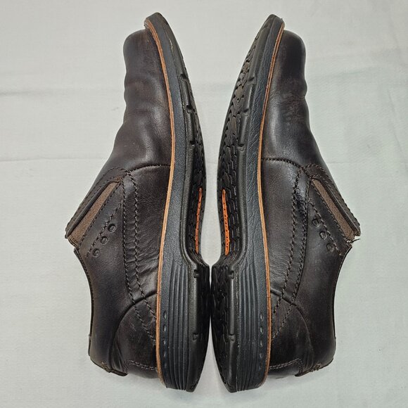 MERRELL Realm Moc Slip-On Casual Shoes Brown Leather Men\'s Size 8 main image 6